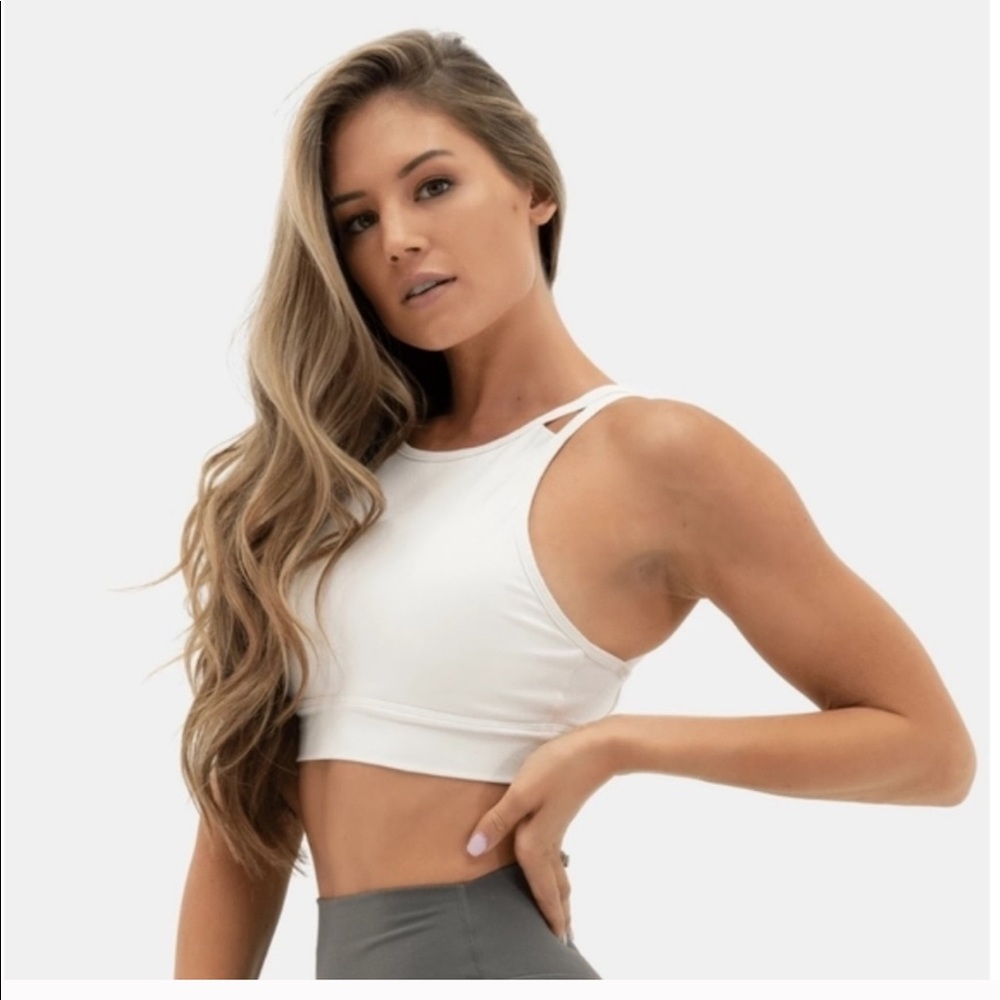 Balance Athletica unity bra in cloud white